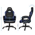 nitro concepts c80 comfort gaming chair black blue extra photo 1