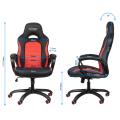 nitro concepts c80 pure gaming chair black red extra photo 1