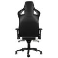 noblechairs epic real leather gaming chair black white red extra photo 2