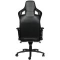 noblechairs epic real leather gaming chair black extra photo 2