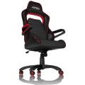 nitro concepts e220 evo gaming chair black red extra photo 1