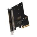 aqua computer kryom2 pcie 30 x4 adapter for m2 ngff pcie ssd m key extra photo 2