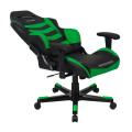 dxracer drifting df166 gaming chair black green extra photo 1