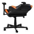 dxracer drifting df61 gaming chair black white orange extra photo 1