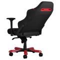 dxracer iron is166 gaming chair black red extra photo 1