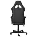 dxracer racing re0 gaming chair black white extra photo 1
