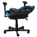 dxracer racing re0 gaming chair black blue extra photo 2