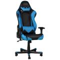 dxracer racing re0 gaming chair black blue extra photo 3
