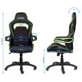 nitro concepts e220 evo gaming chair black green extra photo 1