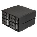 silverstone sst fs208b 2x 525 hot swap for 8x 25 hdd extra photo 2