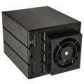 silverstone sst fs304b 3x 525 hot swap for 4x 35 hdd extra photo 1