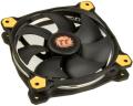 thermaltake riing 12 led fan yellow 120mm extra photo 1