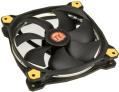 thermaltake riing 14 led fan yellow 140mm extra photo 1