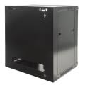 intellinet 711951 19 15u 570x600mm wall mounted cabinet flat pack black extra photo 1