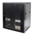 intellinet 711937 19 15u 570x450mm wall mounted cabinet flat pack black extra photo 2
