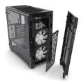 case phanteks enthoo pro m special edition tempered glass black white interior extra photo 2