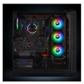 thermaltake pure plus 12 led rgb radiator fan tt premium edition 120mm 3 fan pack extra photo 6