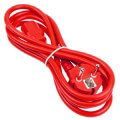 kolink power cable schuko to iec connector c13 18m red extra photo 1