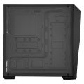 case cooler master masterbox k501l with 1 x red led fan extra photo 4