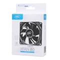 deepcool xfan 80 black case fan 80mm extra photo 1