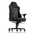 noblechairs hero real leather gaming chair black black extra photo 3