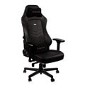 noblechairs hero real leather gaming chair black black extra photo 4