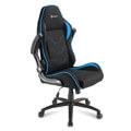 sharkoon elbrus 1 gaming chair black blue extra photo 1