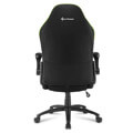 sharkoon elbrus 1 gaming chair black green extra photo 2