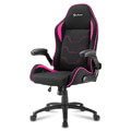 sharkoon elbrus 1 gaming chair black pink extra photo 3