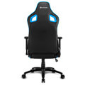 sharkoon elbrus 2 gaming chair black blue extra photo 1