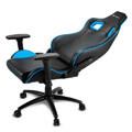 sharkoon elbrus 2 gaming chair black blue extra photo 2