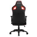 sharkoon elbrus 2 gaming chair black red extra photo 1