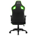 sharkoon elbrus 2 gaming chair black green extra photo 1