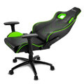sharkoon elbrus 2 gaming chair black green extra photo 2