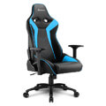 sharkoon elbrus 3 gaming chair black blue extra photo 4