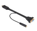 akasa ak cbhd18 20bk hdmi to vga with 35mm audio jack cable extra photo 1