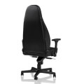 noblechairs icon gaming chair black platinum white extra photo 1