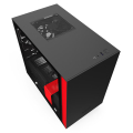 case nzxt h210 mini itx tower black red extra photo 3