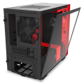 case nzxt h210 mini itx tower black red extra photo 6