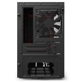 case nzxt h210 mini itx tower black red extra photo 7
