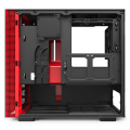 case nzxt h210i mini itx tower black red extra photo 2