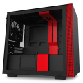 case nzxt h210i mini itx tower black red extra photo 3