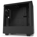 case nzxt h510 midi tower with tempered glass black extra photo 2