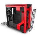 case nzxt h710 midi tower black red extra photo 2