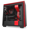case nzxt h710 midi tower black red extra photo 5