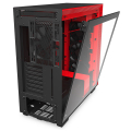case nzxt h710 midi tower black red extra photo 6