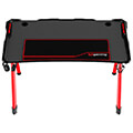 grafeio gaming pro impala rgb led kokkino carbon epifaneia hm8568 120x64x77yek extra photo 4