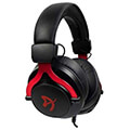 arozzi az aria rd gaming headset aria red extra photo 4