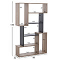 bibliothiki shay hm876802 85x22x140 sonama gkri extra photo 1