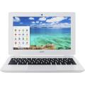 laptop acer chromebook cb3 111 c8ub 116 intel dual core n2830 2gb 16gb emmc google chrome white extra photo 1